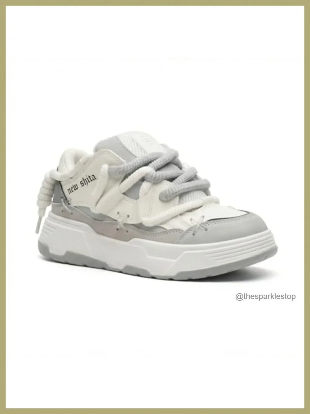 Chunky Platform Sneakers, Y2K Aesthetic Dad Shoes, 2 Inch Height Increase,